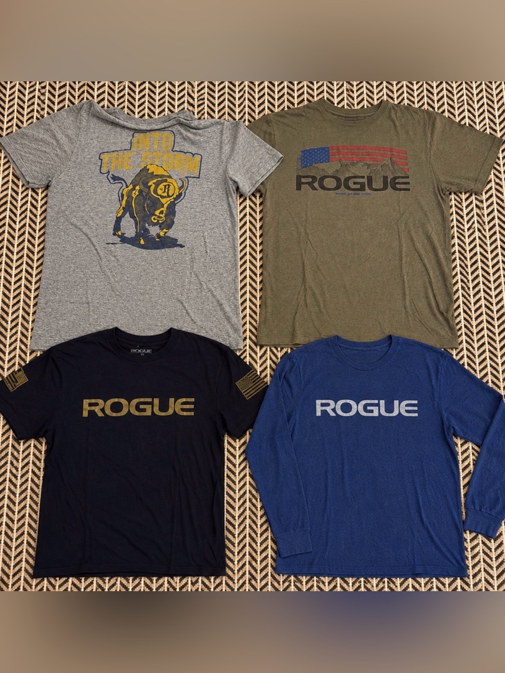 Rogue Lot of 4 Tees